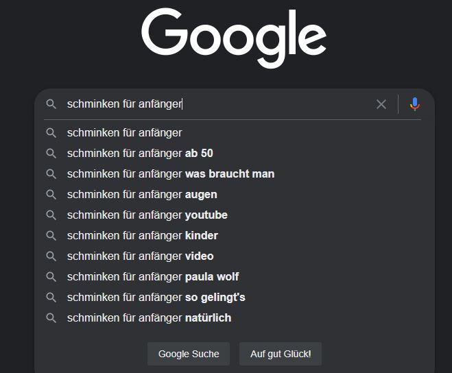 Schminken